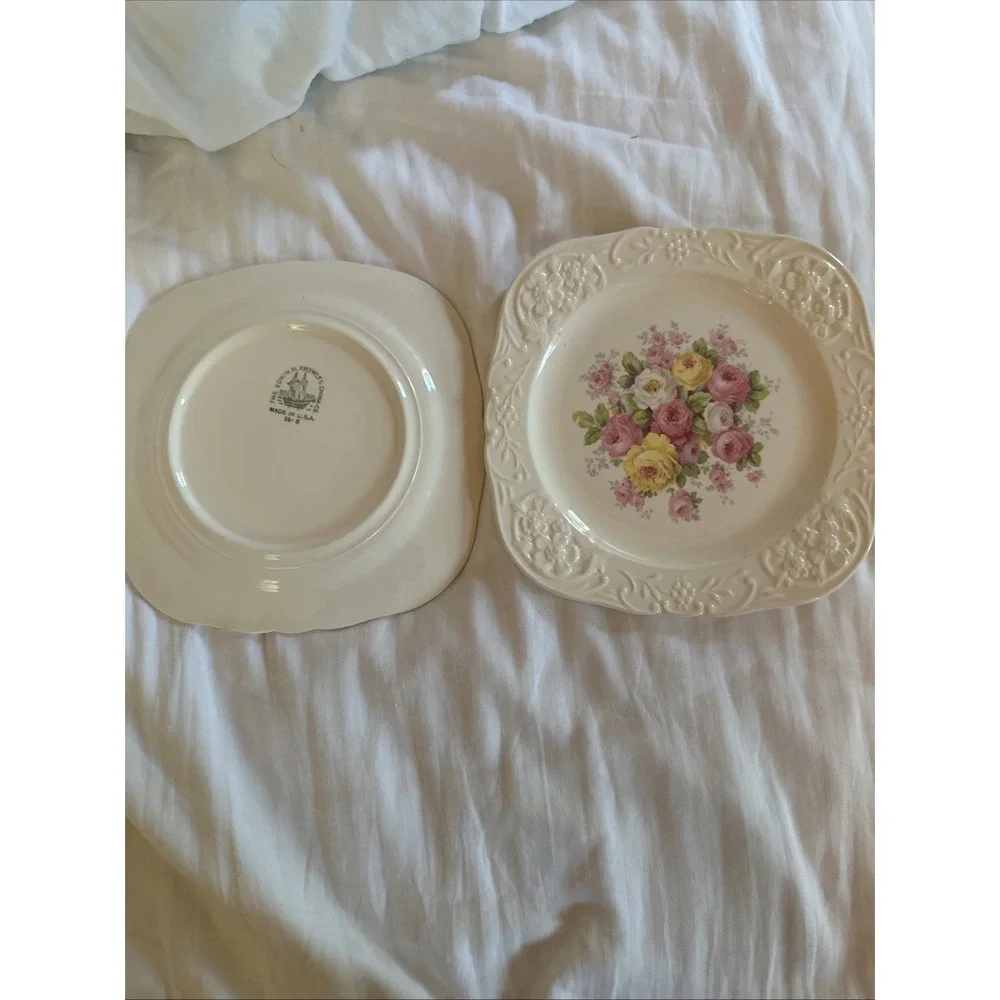 Vintage Edwin Knowles China Co Hostess 7